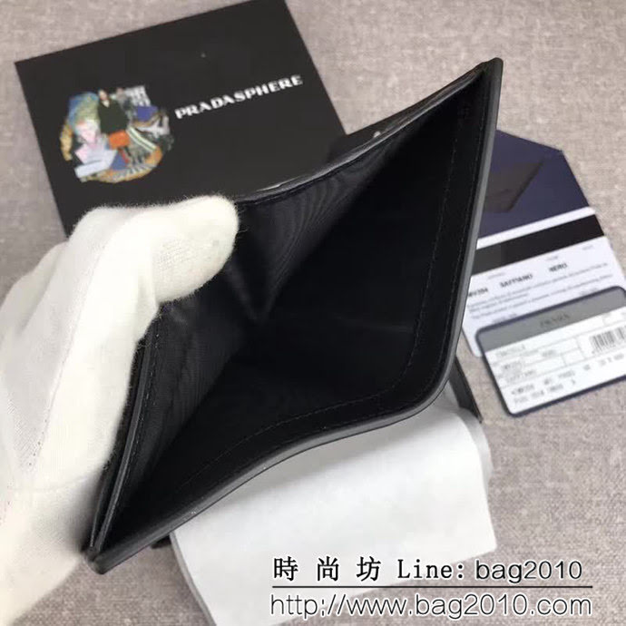 PRADA普拉達 官網同步 最新款 女士印花皮革錢夾 1MV204 DD1830